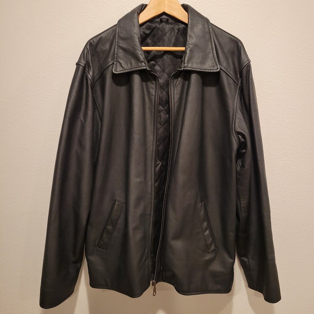 Vintage buffalo leather jacket Men's XL